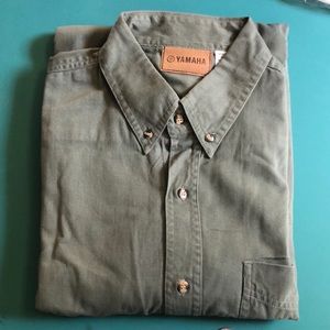 Yamaha men’s button down shirt